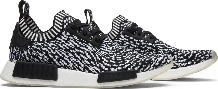 Adidas NMD_R1 Primeknit 'Zebra' sneakers, black