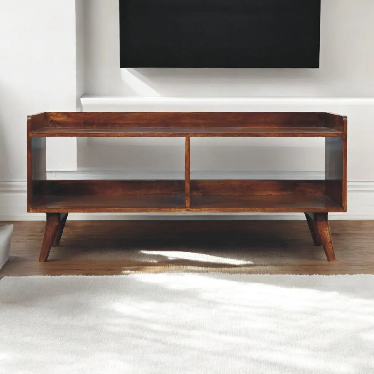 Artisan Open-top Chestnut Media Unit