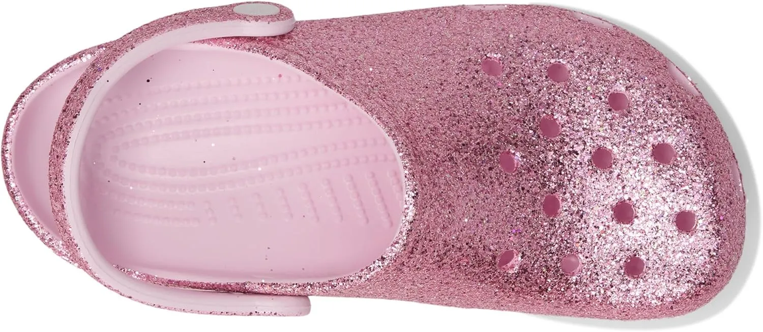Crocs Kids' Classic Glitter Clog
