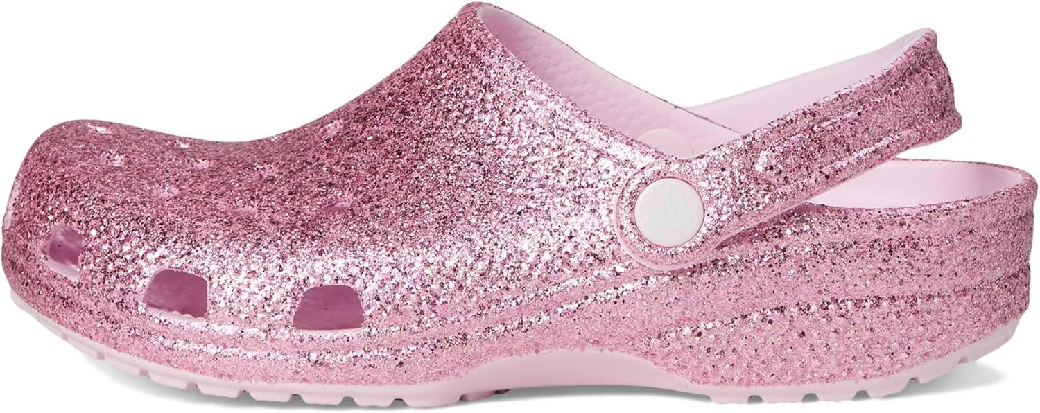 Crocs Kids' Classic Glitter Clog