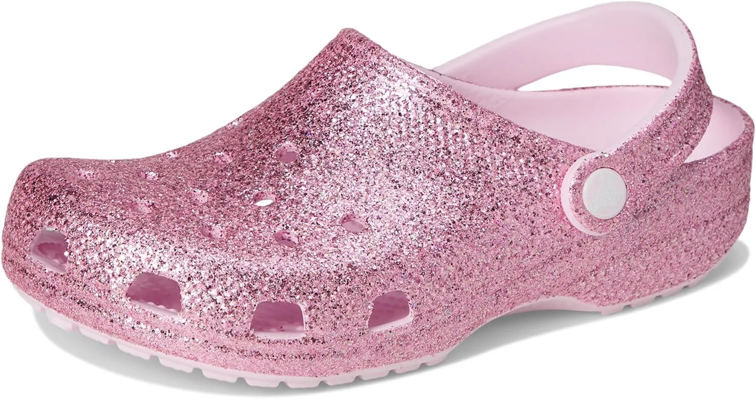 Crocs Kids' Classic Glitter Clog