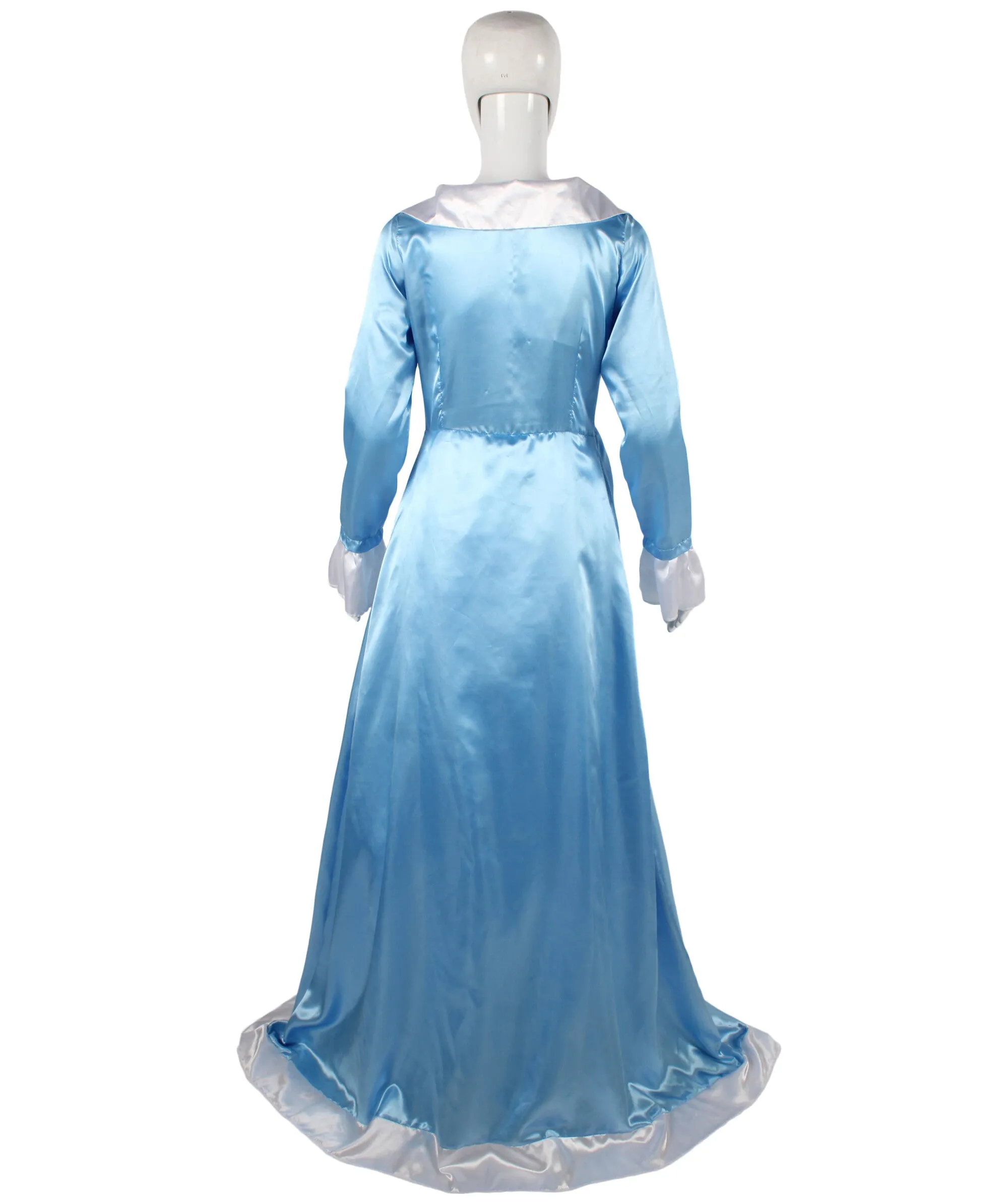 HPO Adult Women's Ocean Blue Princess Costume I Perfect for Halloween I Flame-retardant Synthetic Fabric