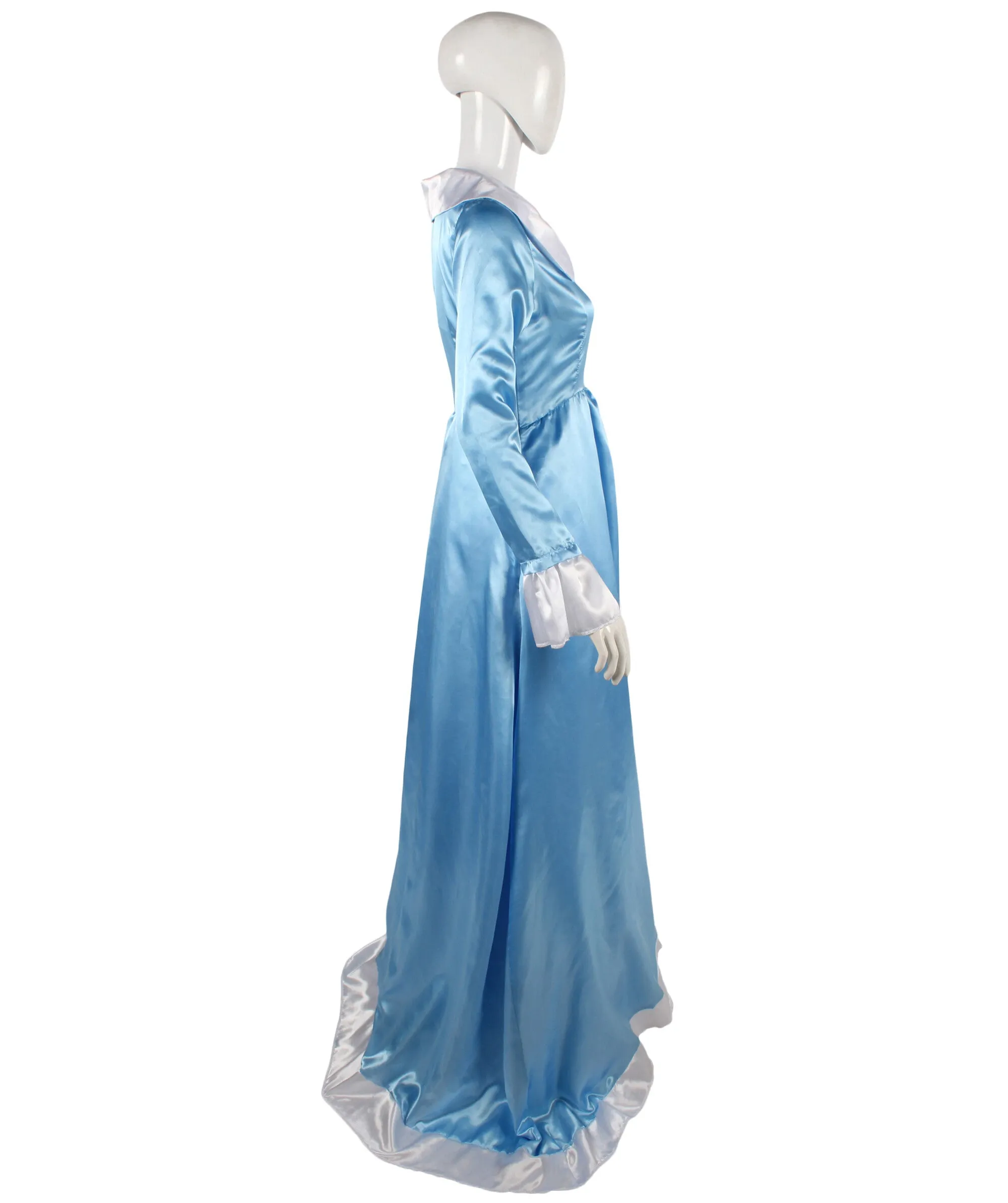 HPO Adult Women's Ocean Blue Princess Costume I Perfect for Halloween I Flame-retardant Synthetic Fabric