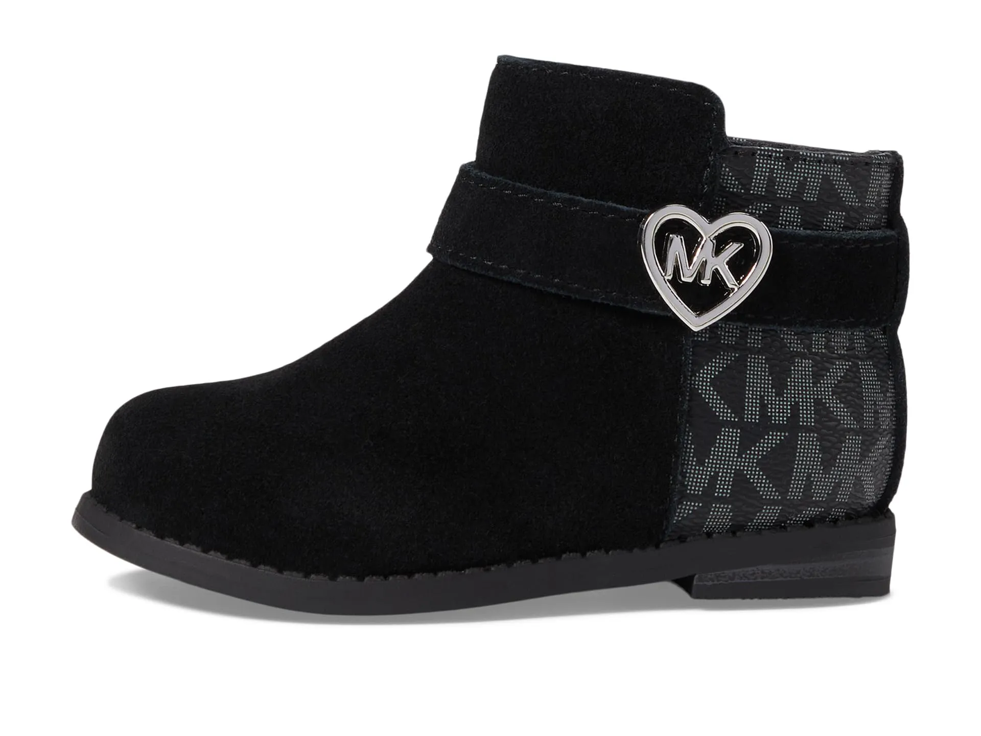 MICHAEL Michael Kors Kids Emma Heart boots (Toddler), black