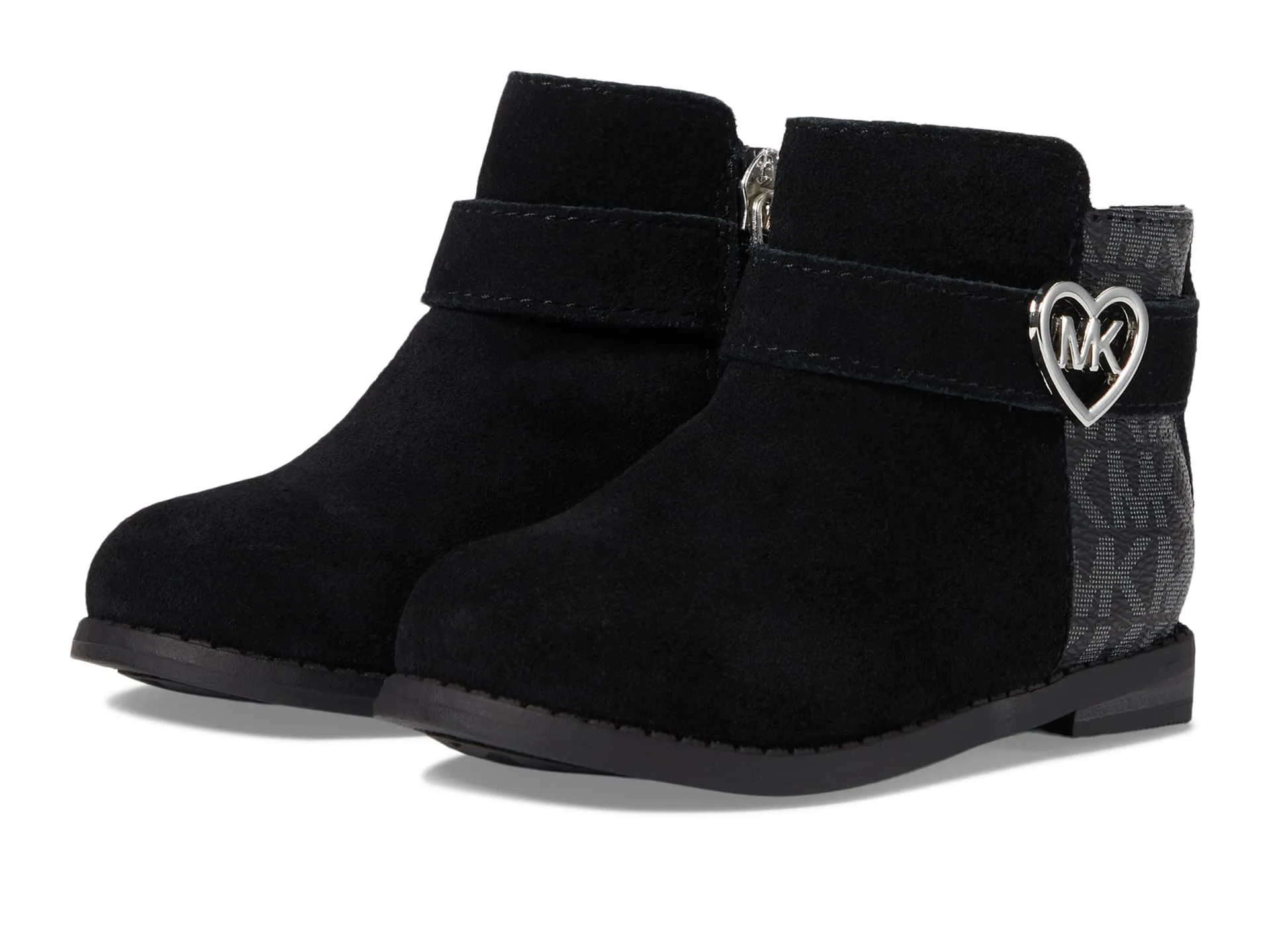 MICHAEL Michael Kors Kids Emma Heart boots (Toddler), black