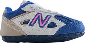 New Balance Kith x 990v4 Crib 'Daytona' Sneakers, Blue