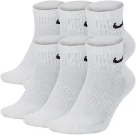 Nike Men's Bag Cotton Quarter Cut Socks (6 Pack)