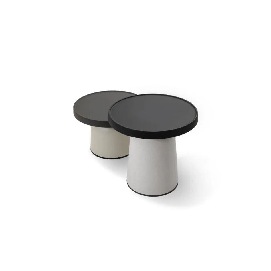 Toou Thick Top Side Table - Low