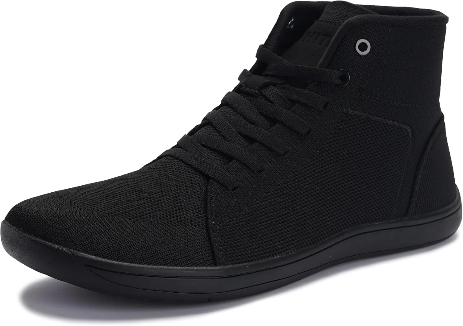 WHITIN Men's High Top Minimalist Barefoot Shoes | Wide Toe Box   Zero Drop Sole
